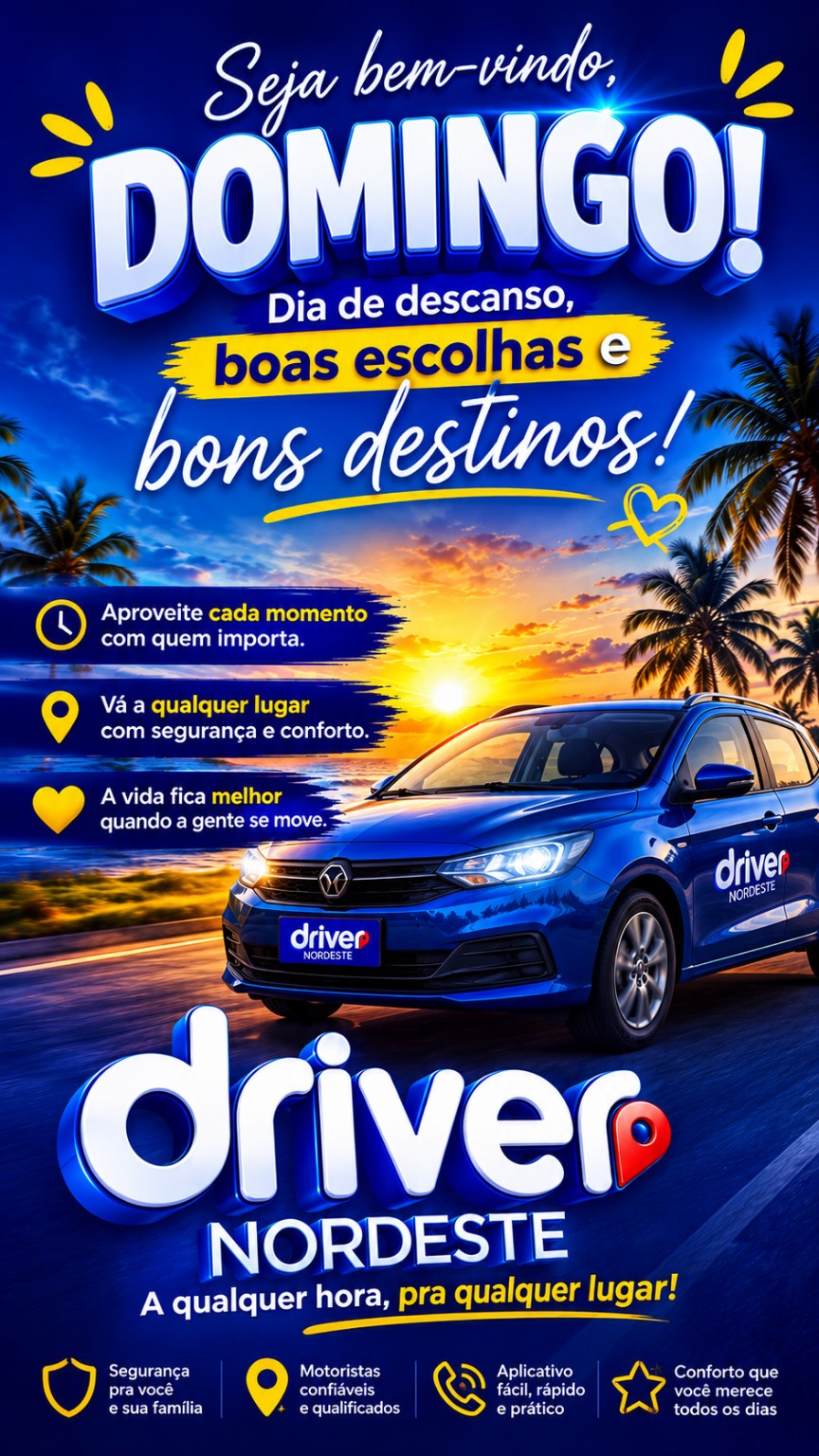 Campanha de domingo DRIVER NORDESTE